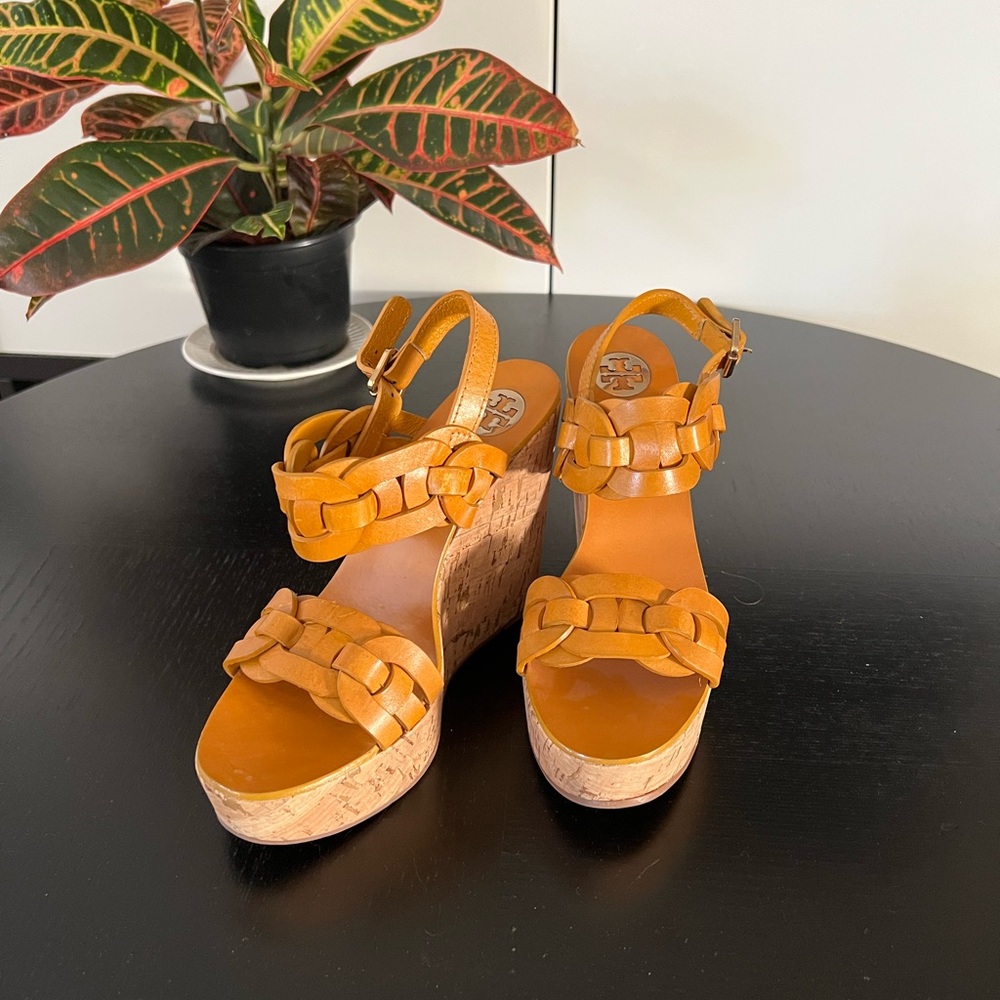 Terry Burch wedges sandal